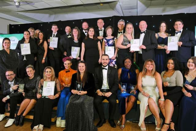 Chad Business Awards 2018.
Winners and highly-commended finalists pose for a photo after the event held at the Portland College on Thursday.