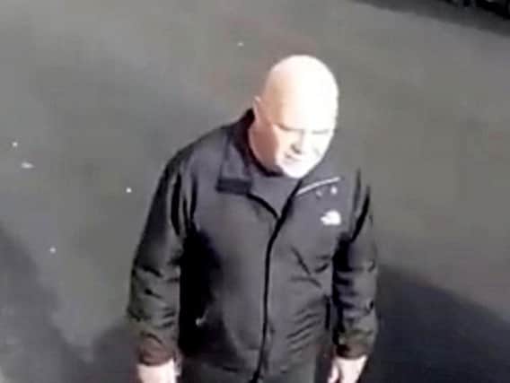 Police would like to speak to this man in connection with a robbery in Nottinghamshire.
