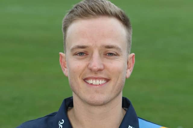 Ben Slater in his Derbyshire kit this summer.