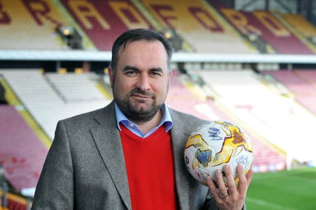 21 March 2017 ....... Bradford City chairman Edin Rahic Picture Tony Johnson