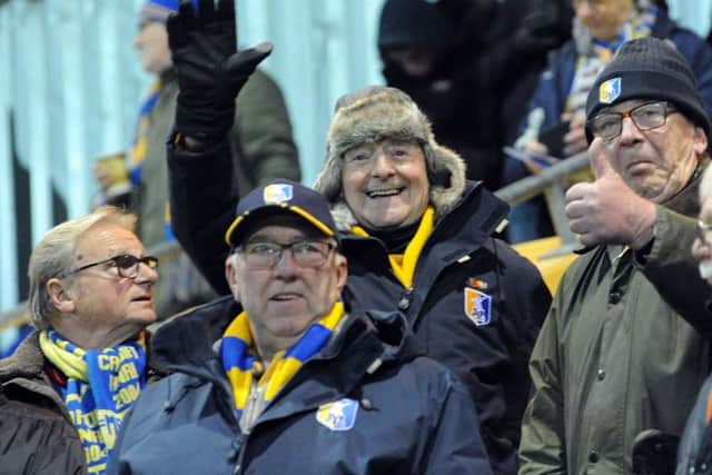Stags v Bury fans gallery.