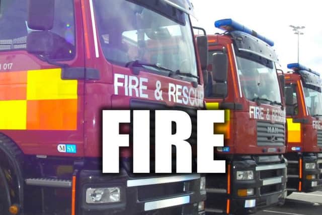 Firefighters were called out to a fridge on fire in Buxton.