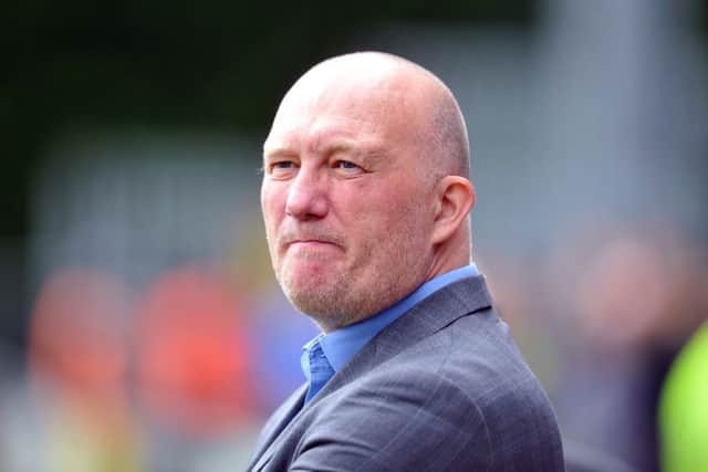 Alfreton Town manager Billy Heath slammed his side's woeful defending. Picture Tony Johnson.