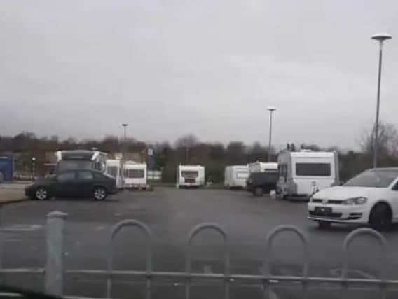 Travellers at Oak Tree Lesure Centre issued notice to leave the site tomorrow