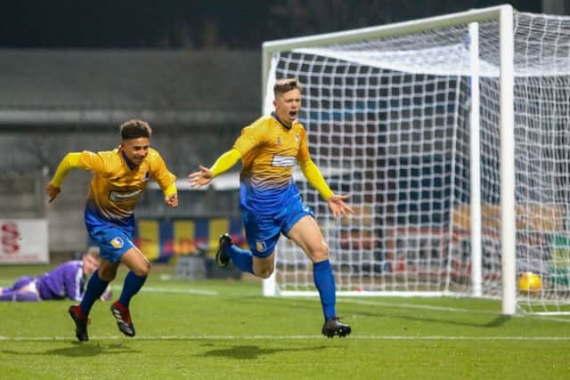 Stags youth team's FA Cup run ended in round three.