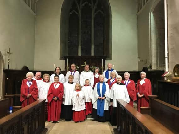 The choir at St Mary Magdalene Parish Church in Sutton in Ashfield