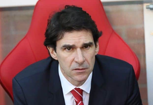 Nottingham Forest Manager Aitor Karanka.