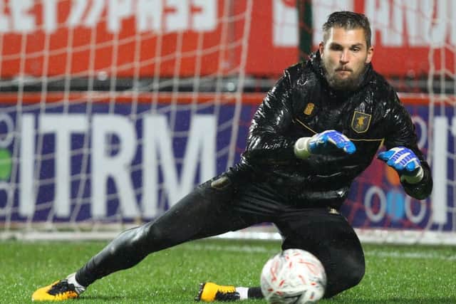Mansfield's Bobby Olejnik.