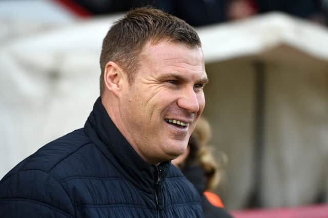 Picture Andrew Roe/AHPIX LTD, Football, EFL Sky Bet League Two, Stevenage v Mansfield Town, The Lamex Stadium, 22/12/2018, K.O 3pm
Mansfield's manager David Flitcroft
Andrew Roe>>>>>>>07826527594