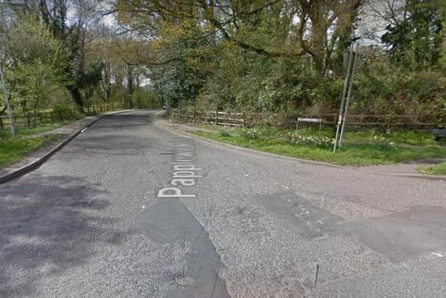 The incident happened on the junction of Moor Road and Papplewick Lane.