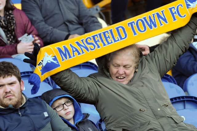 Stags v Swindon fans gallery.