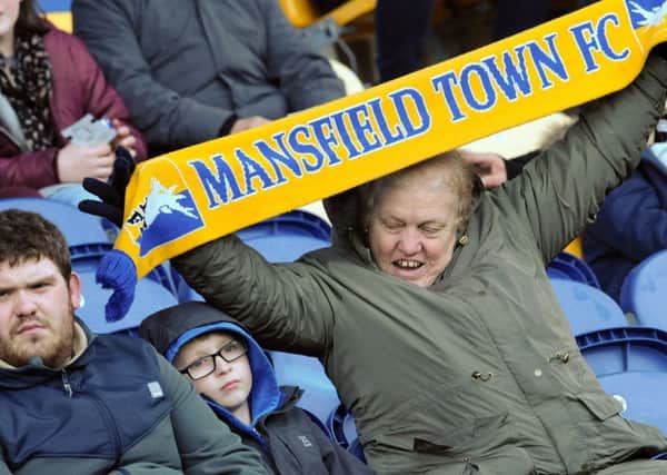 Stags v Swindon fans gallery.