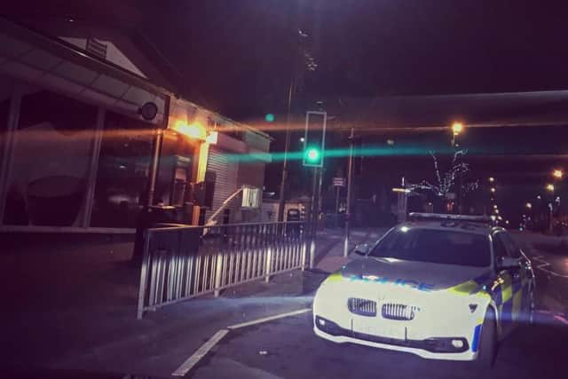 Picture tweeted by Derbyshire Armed Response Unit.
