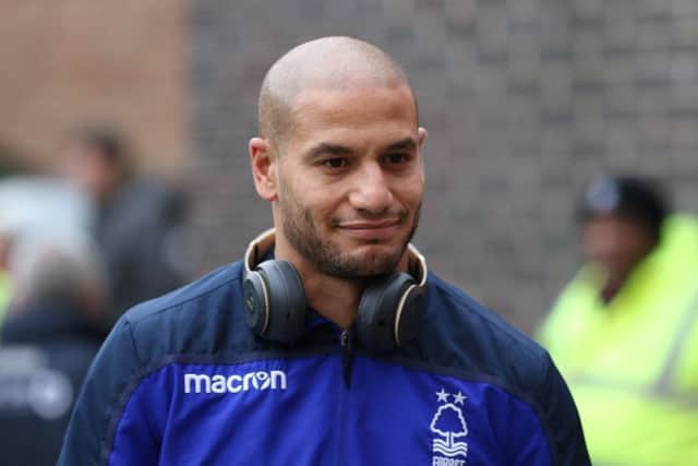 Nottingham Forest midfielder Adlene Guedioura. Pic by Jez Tighe.