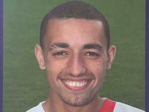Travis while at Mansfield Town.