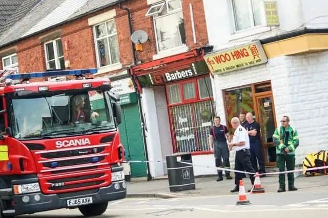 The incident happened on Sutton Road, Huthwaite, on July 26, last year.
