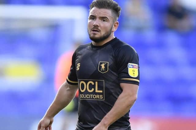 Mansfield Town's Alex MacDonald