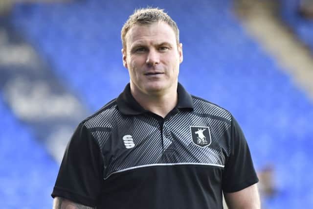 Mansfield Town Manager David Flitcroft