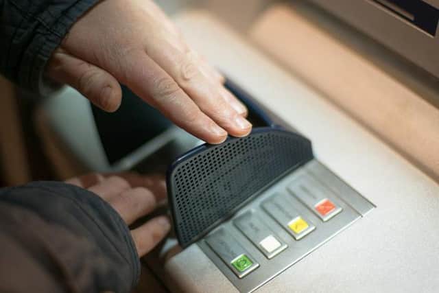 Thieves have targeted a cash point in Southwell.