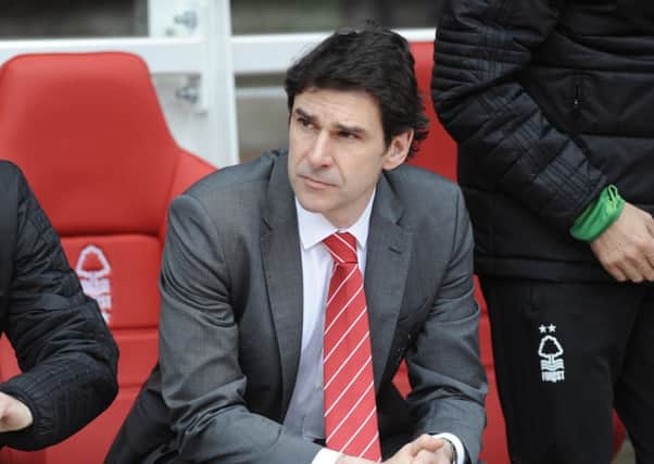 Forest manager Aitor Karanka has left his role.