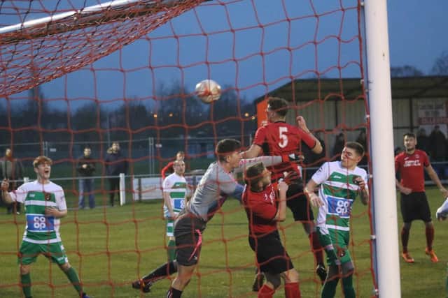 Alex Sennett heads home for Ollerton.