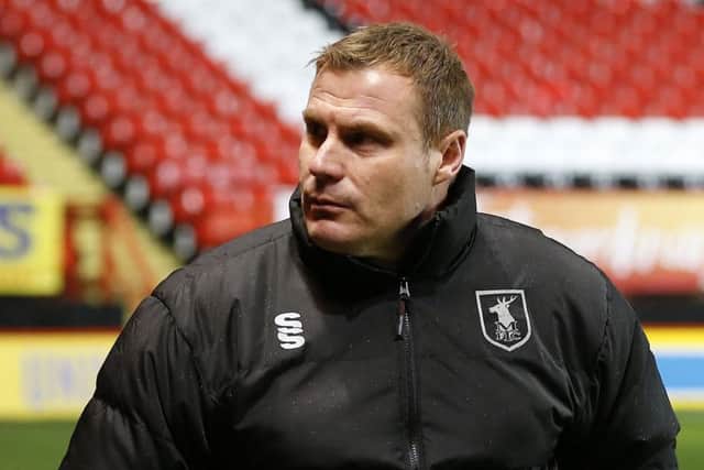 Mansfield boss David Flitcroft