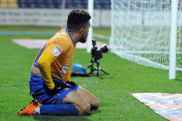 Nicky Ajose rues a missed opportunity.