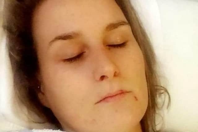 Laura Hutchinson had only been taking the pill for a month when she developed jaundice