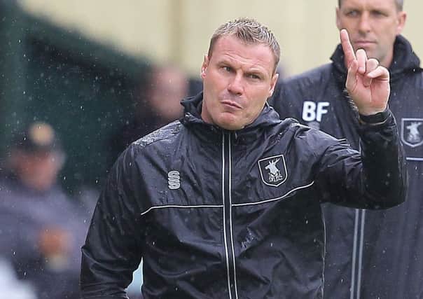 Stags boss David Flitcroft - one more signing?