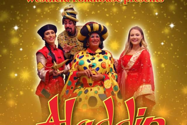 Westfield Folkhouse's adaptation of Aladdin at Mansfield Palace Theatre