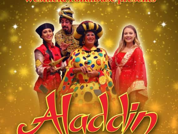 Westfield Folkhouse's adaptation of Aladdin at Mansfield Palace Theatre