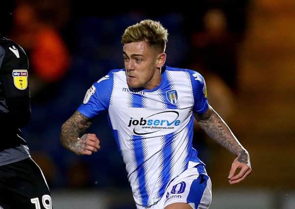 Colchester United's Sammie Szmodics. Photo by Jordan Mansfield/Getty Images)