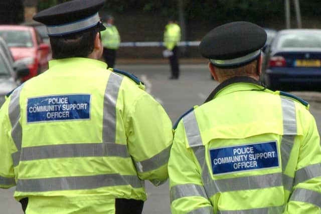 Police Community Support Officers, who help to enforce the Public Spaces Protection Order in Mansfield.