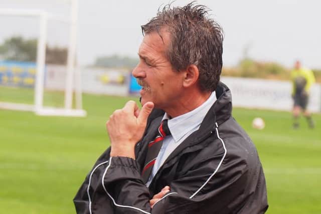 Rudy Funk, who has left AFC Mansfield after four successful years and two promotions with the club.
