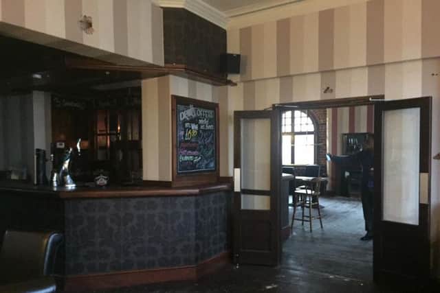 "In four months the builders have really turned around what was a decrepit pub." said Martyn Knox, managing partner