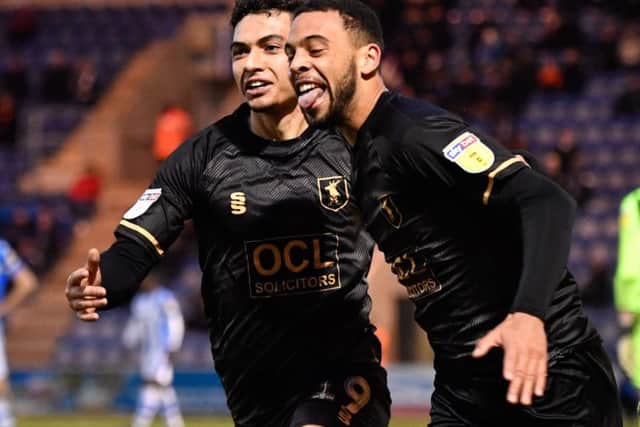 CJ Hamilton and Tyler Walker celebrate the dramatic winner