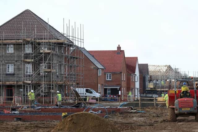 Less new houses are being built in Mansfield and Ashfield