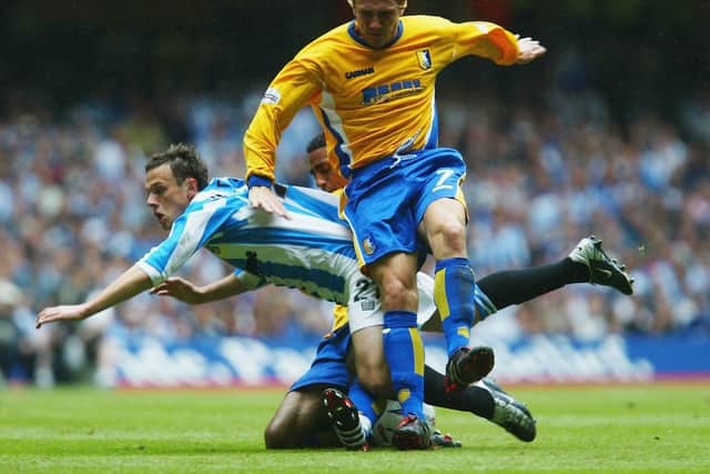 The Retford-born midfielder was part of the 2001/02 side to win promotion to the Second Division and the 2003/04 side to reach the Third Division play-off final. He helped Sunderland and Stoke City to the Premier League.