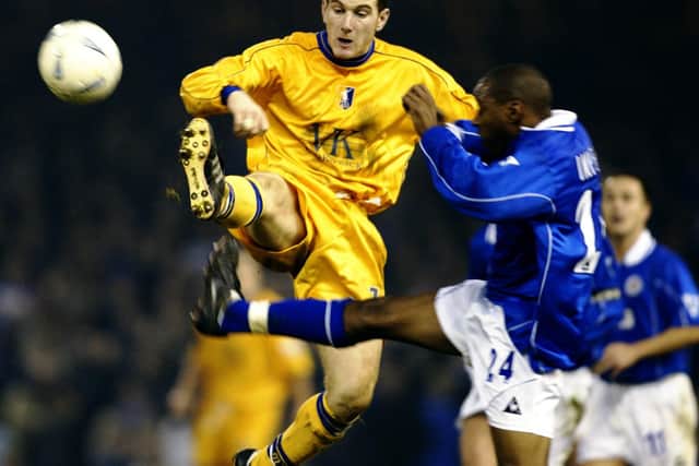 The striker's impressive goals return for Stags in 1999-2002 secured him a move to Stoke of the First Division. He spent three seasons with the Potters before a move to Tranmere of League One where he hit the goals trail again.
