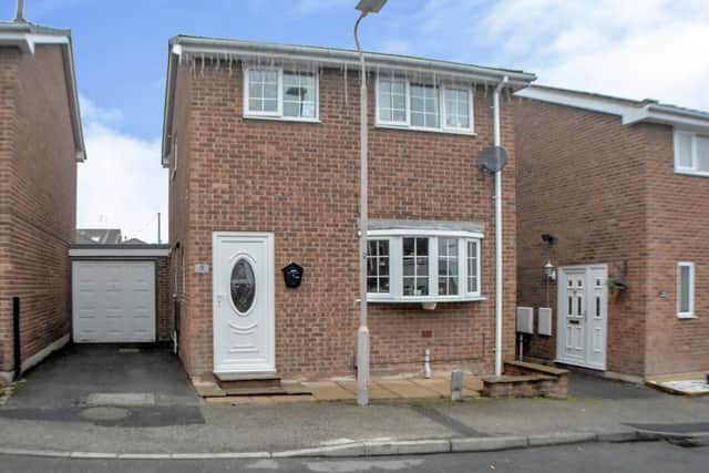 The property is on Baldwin Close in Forest Town