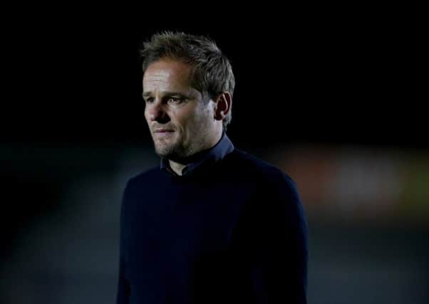 Neal Ardley faces a massive challenge in keeping Notts County in the league. (Photo by Catherine Ivill/Getty Images)
