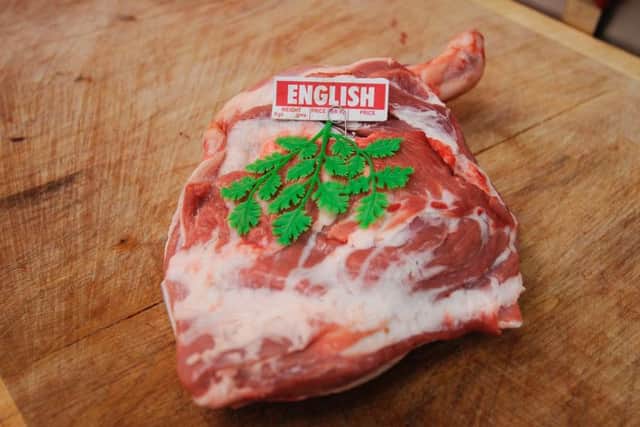 The number of butcher's shops in Nottinghamshire has fallen