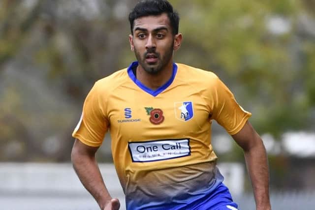 Mansfield Town's Malvind Benning: Picture by Steve Flynn/AHPIX.com,