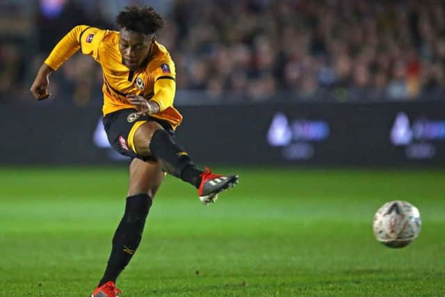 Antoine Semenyo could be set for a dream move to a Premier League giant. (Photo by GEOFF CADDICK/AFP/Getty Images)