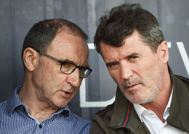 Martin O'Neill and Roy Keane. Photo by Nathan Stirk/Getty Images.