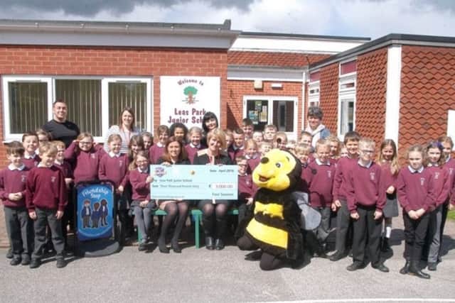 Leas Park Junior School, Mansfield Woodhouse, previously won £2,000 on Shop for Schools.