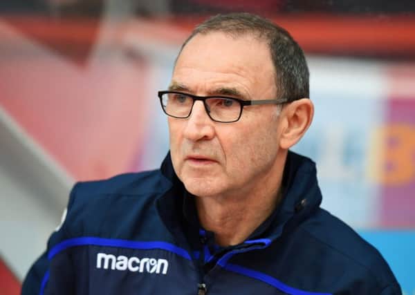 Forest's new boss Martin O'Neill on the touchline for Saturday's home game against Wigan Athletic. (PHOTO BY: Tony  Marshall/Getty Images)