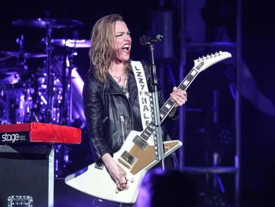Lzzy Hale and Halestorm will play Download this summer. Photo: Terry Wyatt/Getty Images