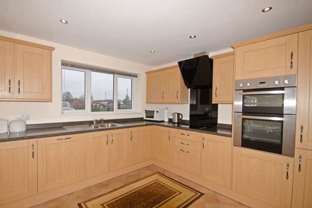 The impressive modern kitchen