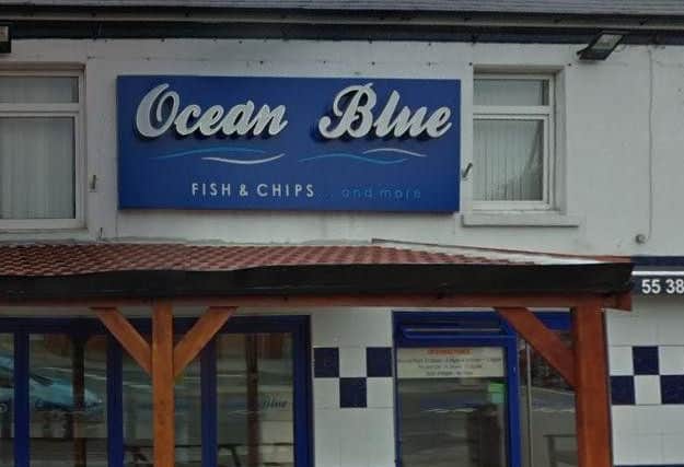 Ocean Blue Fish Bar, Kirkby Road, Sutton-in-Ashfield,, NG17 1GW, tel. 01623 553818. Mega fish which is big enough for two to share, said one customer.